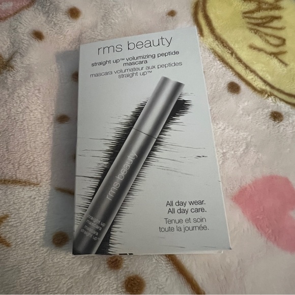 RMS Beauty Straight Up Volumizing Peptide Mascara HD Black Travel Size - Picture 2 of 3